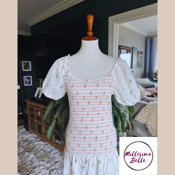 Fabrik Floral Smocked Dress - Picture 6 of 9